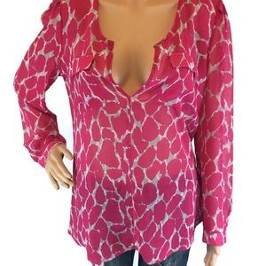 Banana Republic Pink Tunic Top